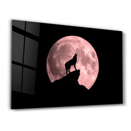 Wallity Pintura Decorativa de Vidrio Templado Multicolor 46 x 72 cm